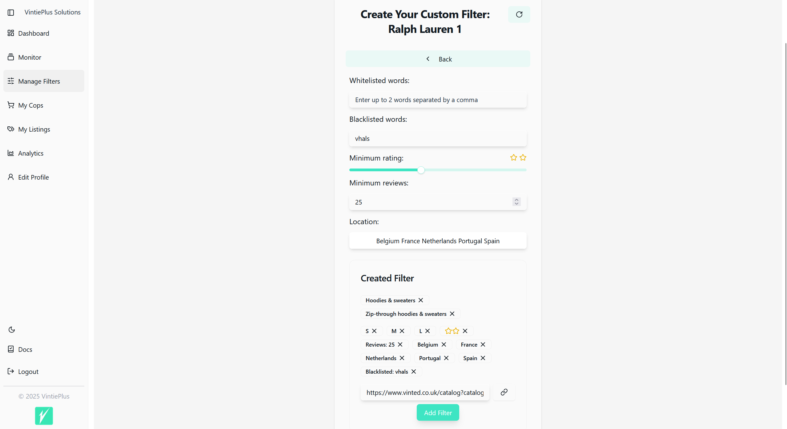 Keywords and Custom Settings